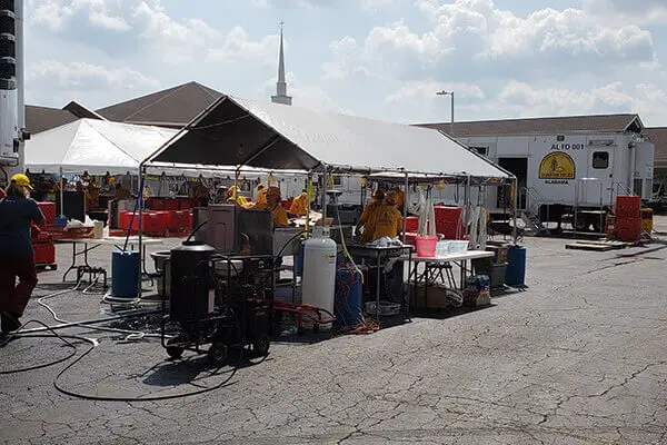 Alabama Baptists help with cleanup efforts after Hurricane Florence 1