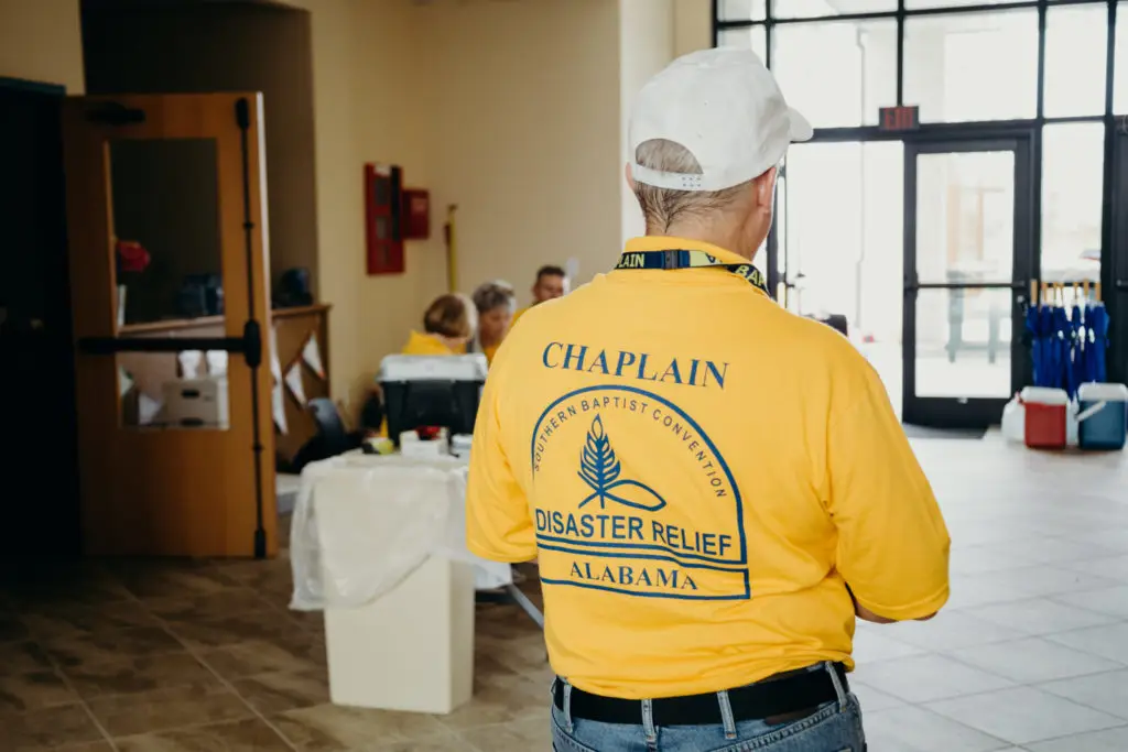 Alabama Baptist Disaster Relief Workers in Gulf Shores 2 Days After Hurricane Sally Wreaks Havoc 1