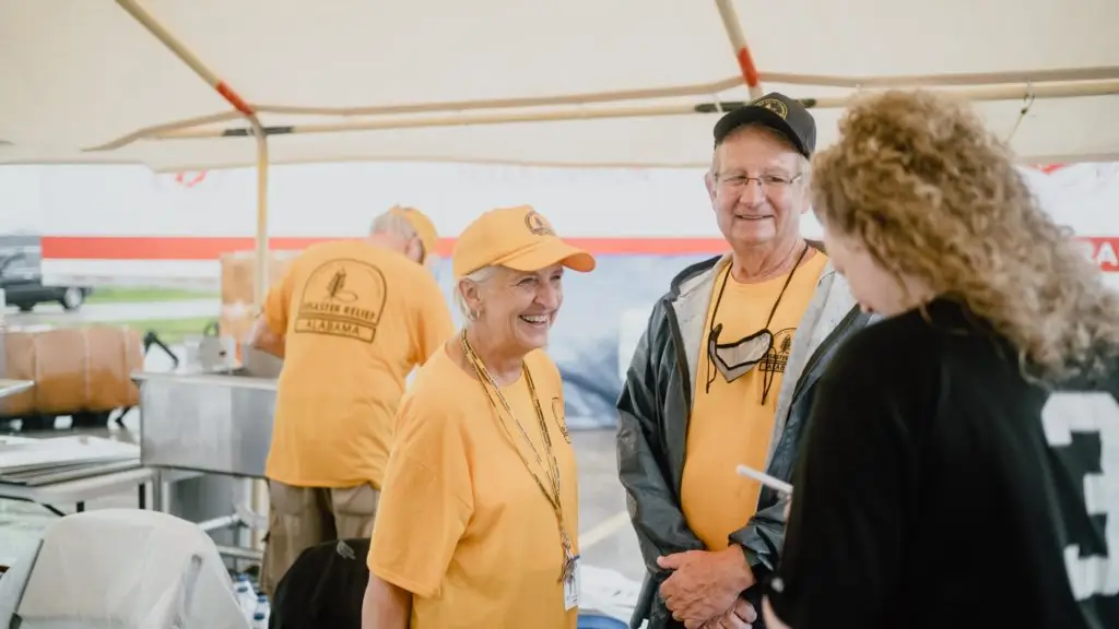 Disaster Relief volunteers bring Christ to Louisiana community ‘through a barbecue sandwich’ 1