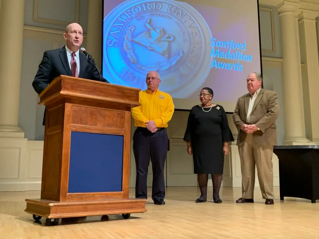 Alabama Baptist Disaster Relief, others honored with Samford Medallion Awards 1