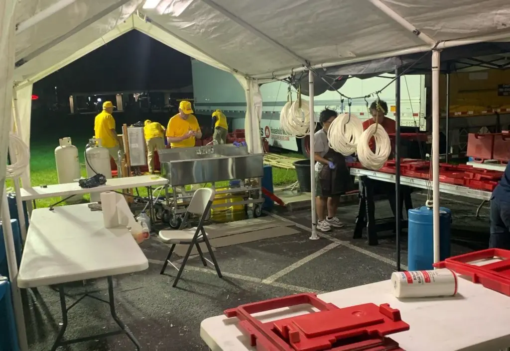 Alabama Baptist Disaster Relief Volunteers At Work In Florida, ‘Inundated’ With Requests￼ 4